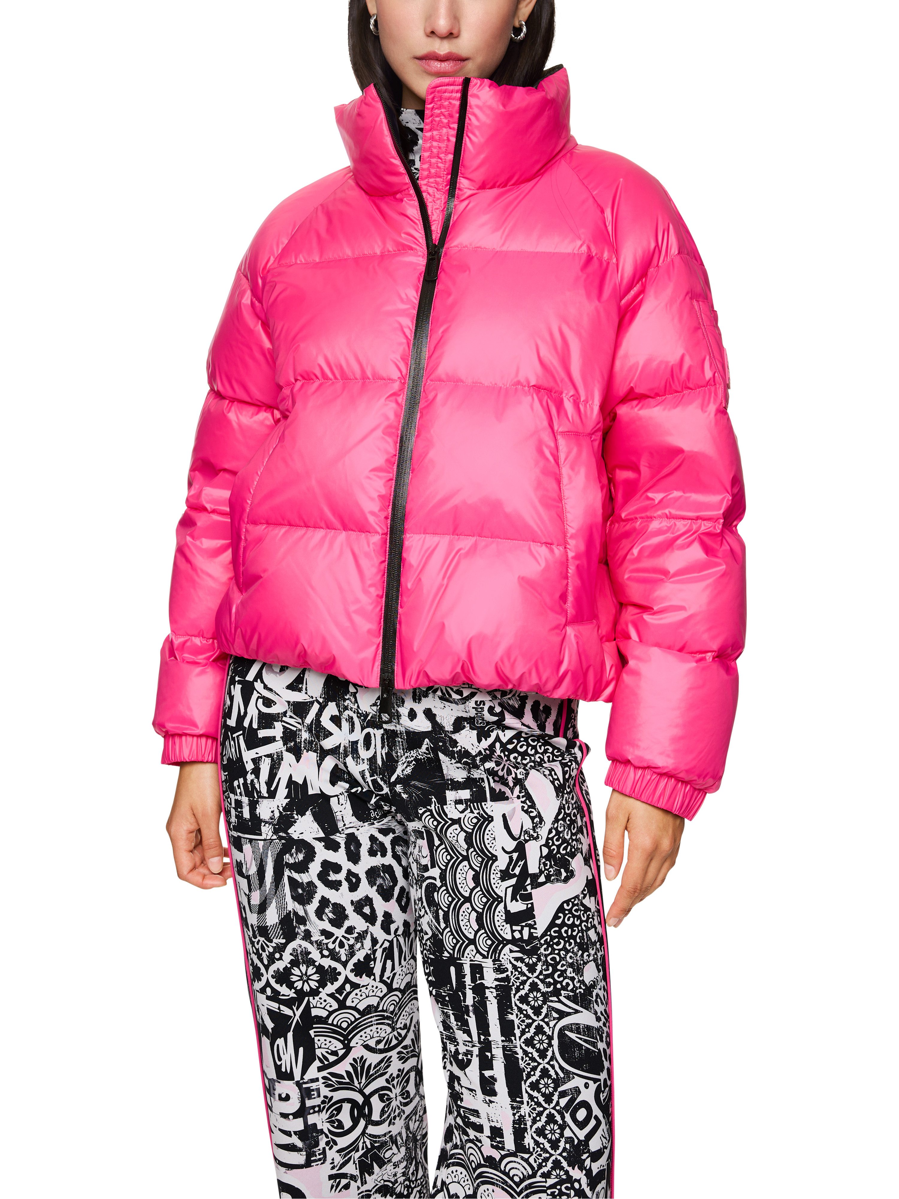 Marc Cain Outdoorjacke Check it Up Premium Damenmode Stehkragen, leicht ove günstig online kaufen