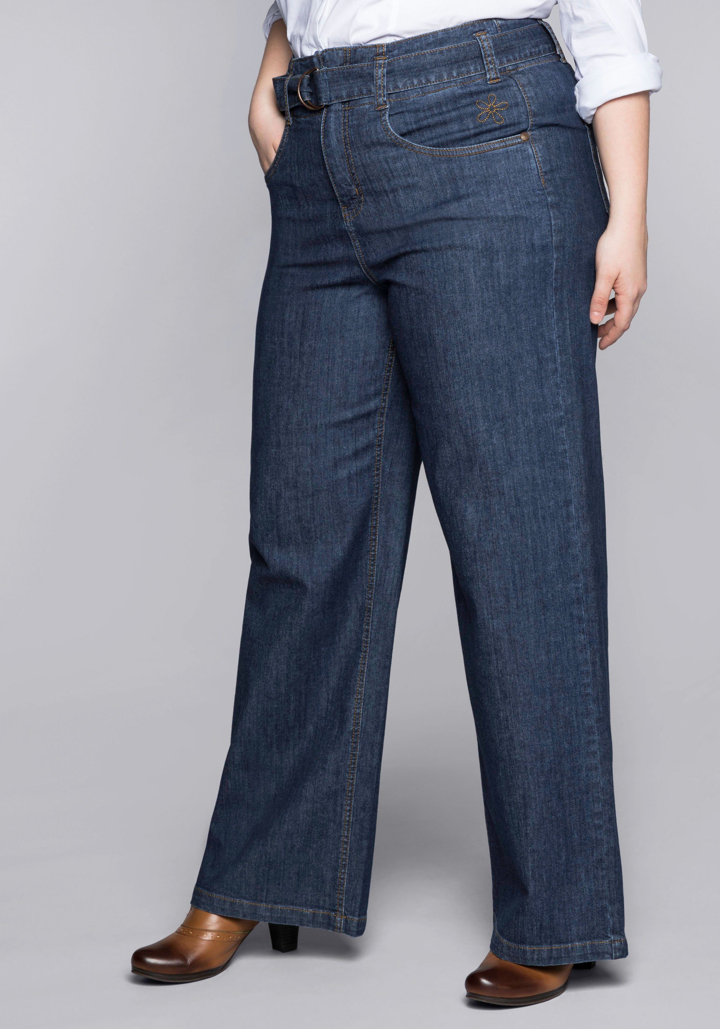Weite Jeans In Grossen Grossen Weite Jeans Fur Mollige Otto