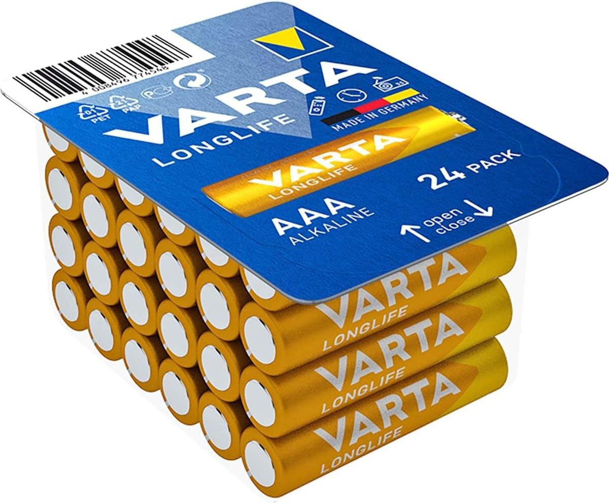 VARTA LONGLIFE AAA Big Box 24er Batterie