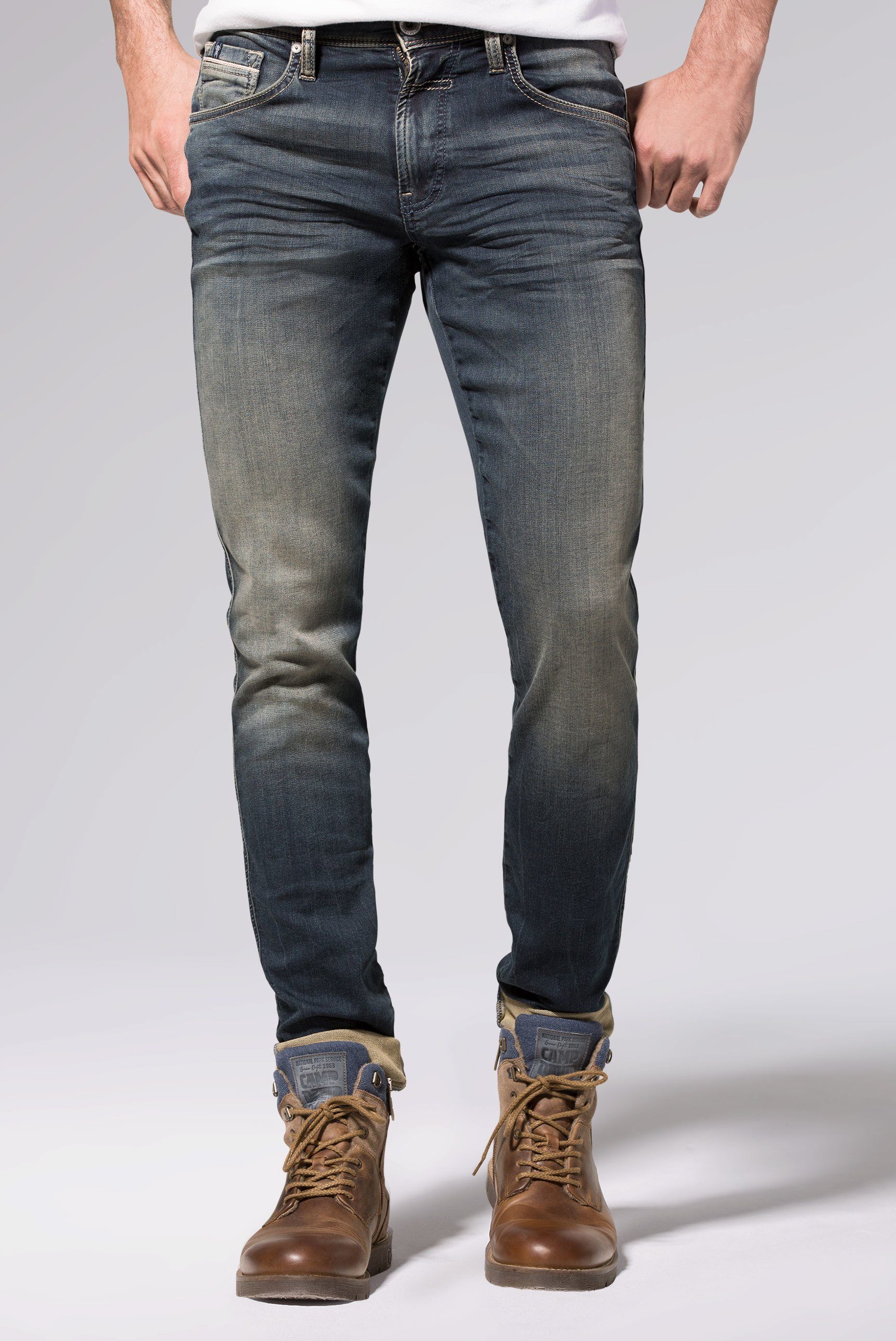 CAMP DAVID RegularfitJeans »DAVD« mit Ziernähten online kaufen OTTO