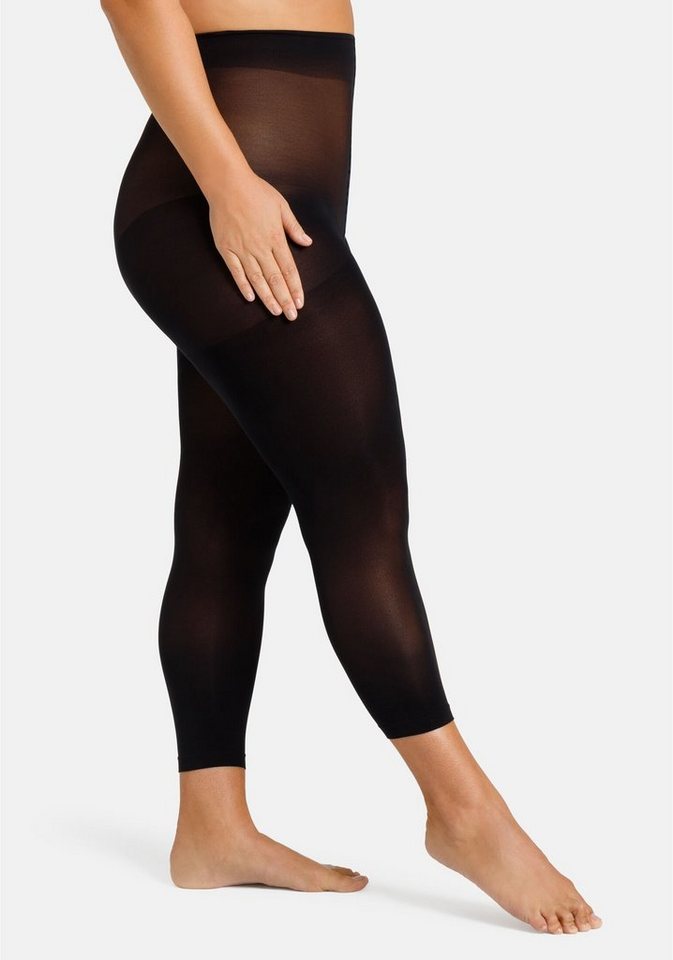 Camano Feinstrumpfhose Leggings 1er Pack, Sehr bequemer, extra breiter,  druckfreier Wohlfühlbund