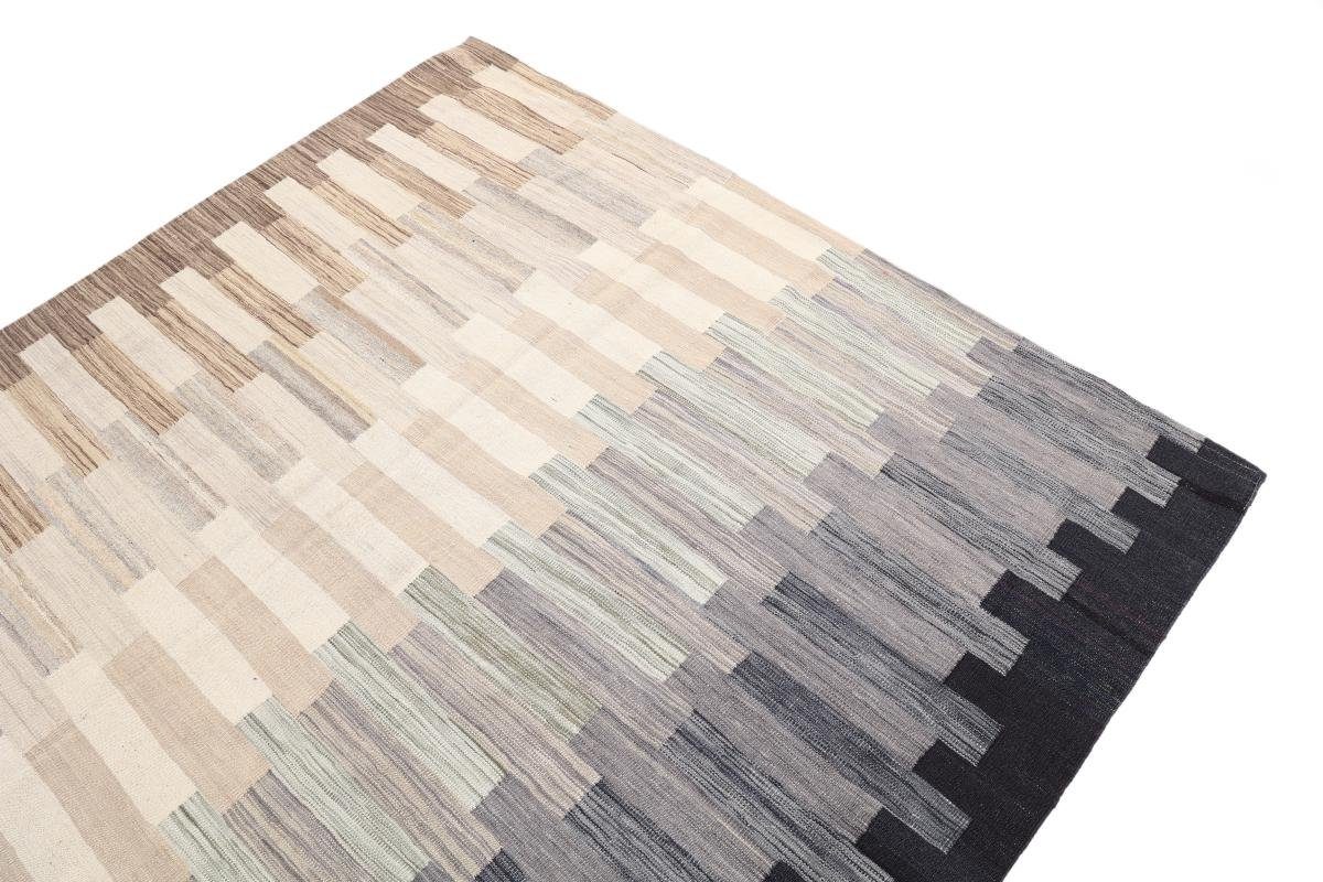 Kelim 3 rechteckig, Orientteppich, Afghan Handgewebter Orientteppich Design mm Nain Trading, 204x298 Höhe: