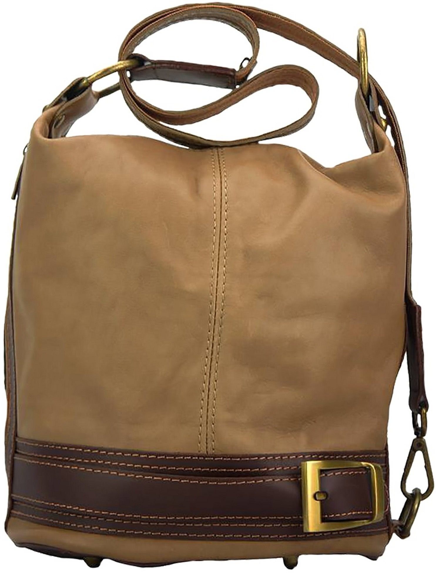 Cityrucksack Florence Echtleder Damen Handtasche