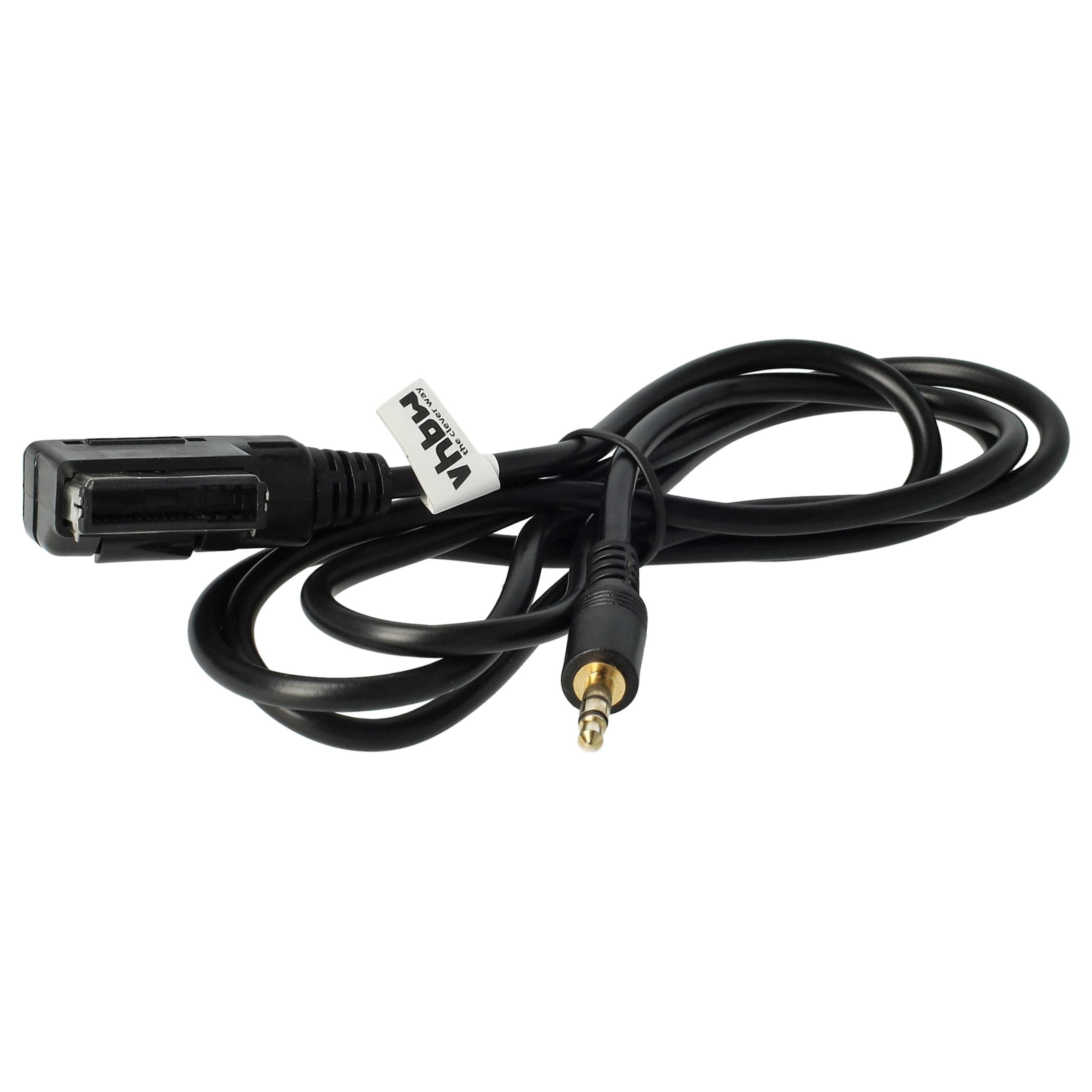 vhbw Ersatz für Mercedes Benz A0018279204 für Fahrzeug Audio-Kabel, (140.0 cm)