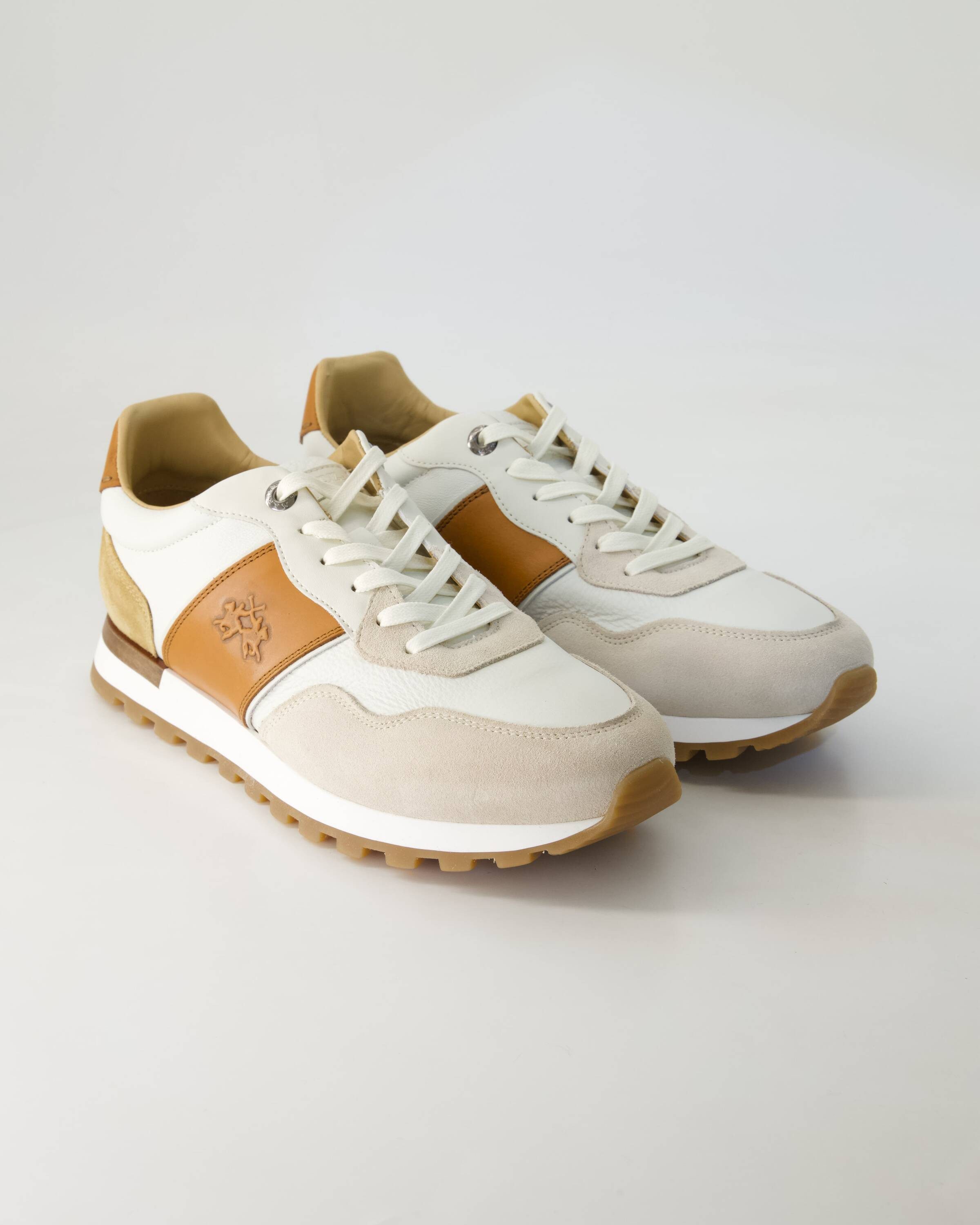 La Martina Lfm261.040.Ae0.E9 Sneaker Obermaterial: Leder und Leder