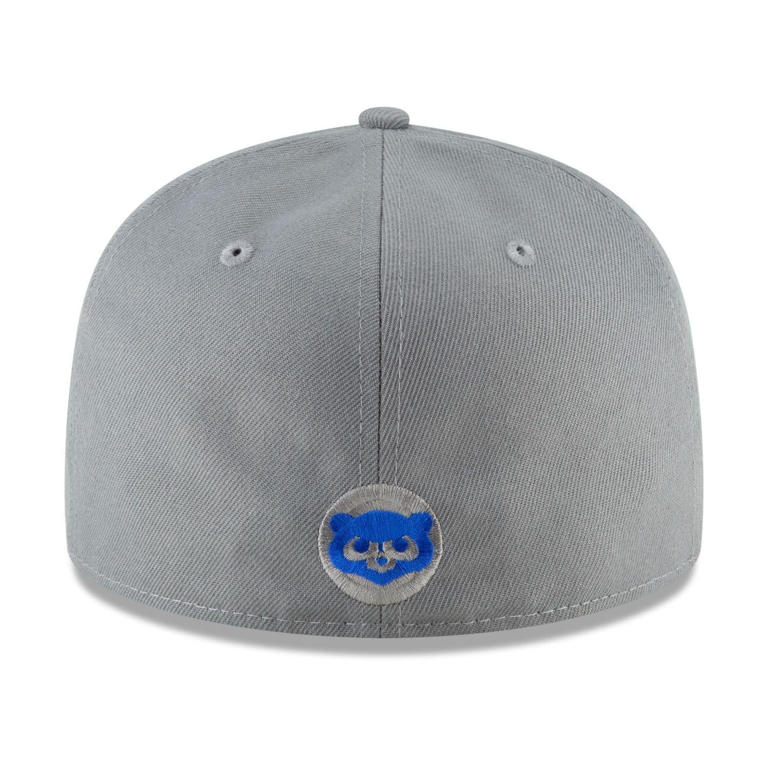 59Fifty Cap STORM Fitted Team New Cooperstown Era Cubs MLB Chicago GREY