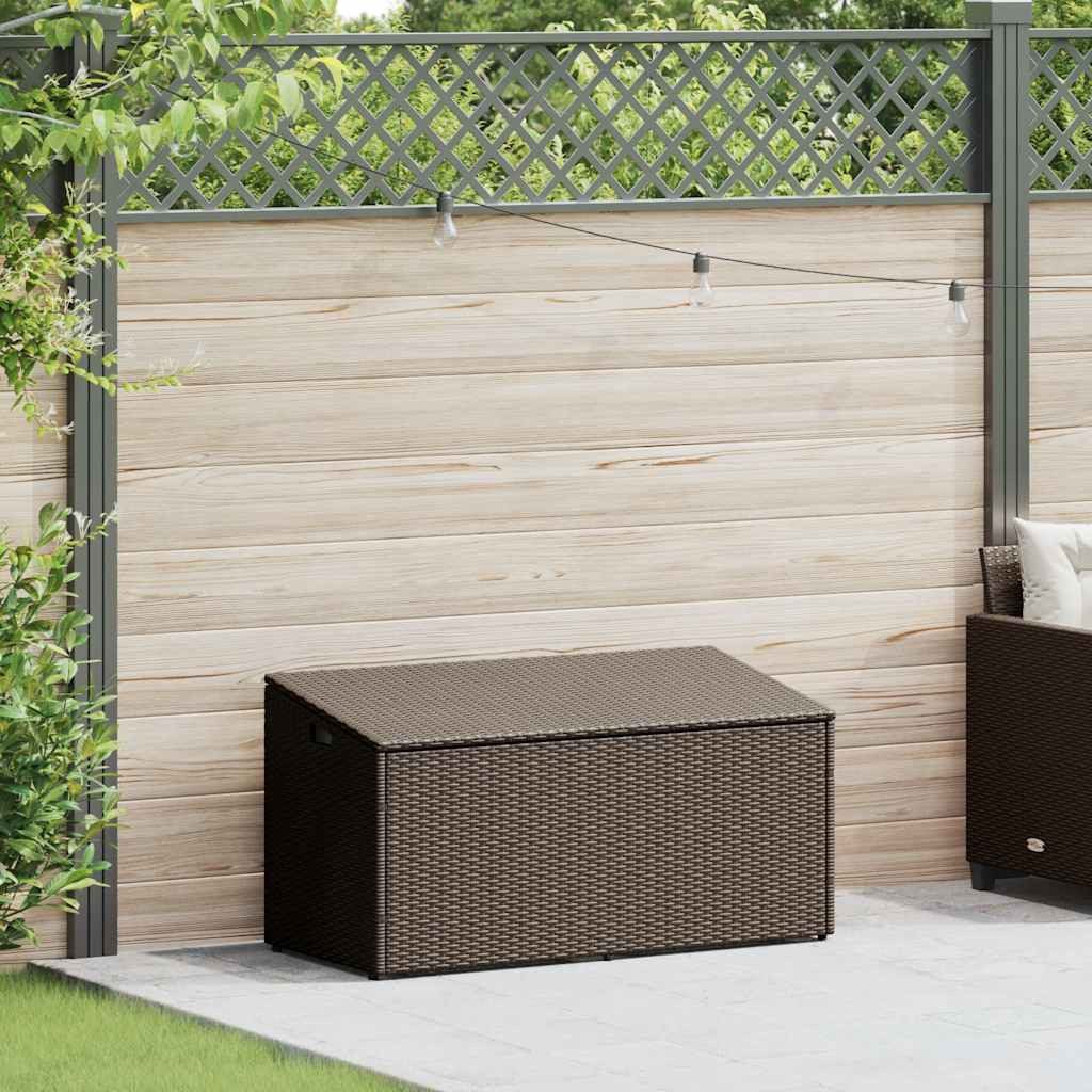 vidaXL Gartenbox Garten-Auflagenbox Braun 110x50x58 cm günstig online kaufen
