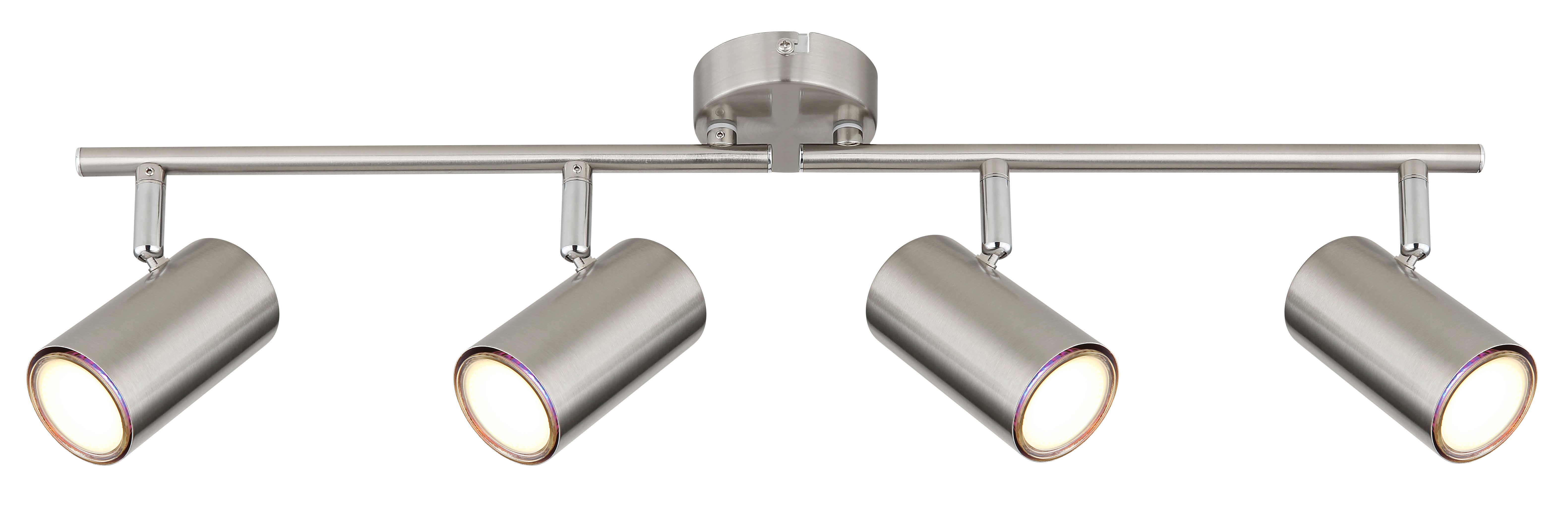 GLOBO LIGHTING Deckenstrahler ALLVI, ohne Leuchtmittel, Deckenspot/Dreh-/Schwenkbar/LxBxH: 600x80x145mm