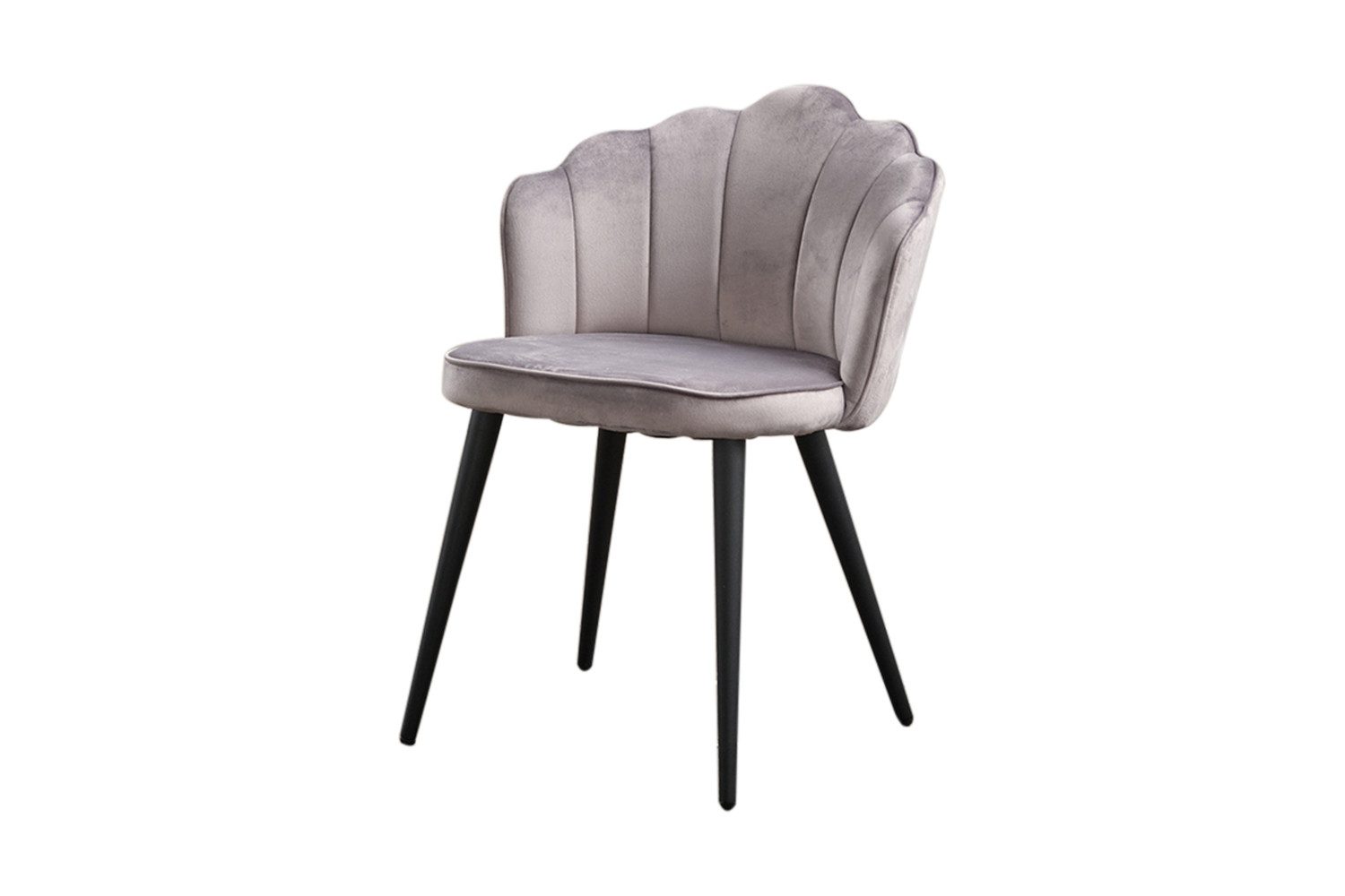 KAWOLA Esszimmerstuhl SALLY, Stuhl Velvet, Fuß schwarz oder gold, verschied günstig online kaufen