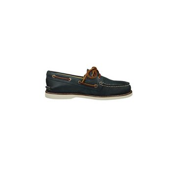 Sperry blau Schnürschuh (1-tlg)