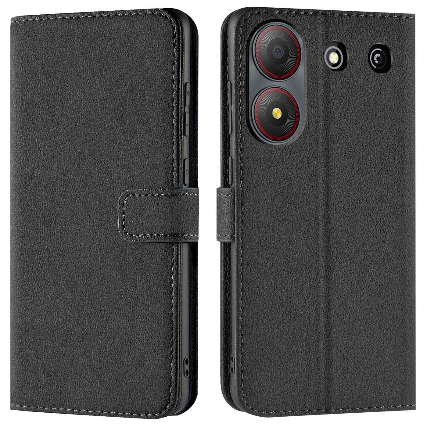 CoolGadget Handyhülle Book Case Handy Tasche für ZTE Blade A54 6,6 Zoll, Hülle Klapphülle Flip Cover für Blade A54 Schutzhülle stoßfest