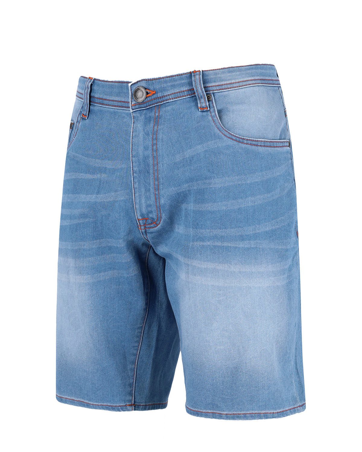 Hajo 3/4-Hose Jeansshort mit bedruckter Innenseite
