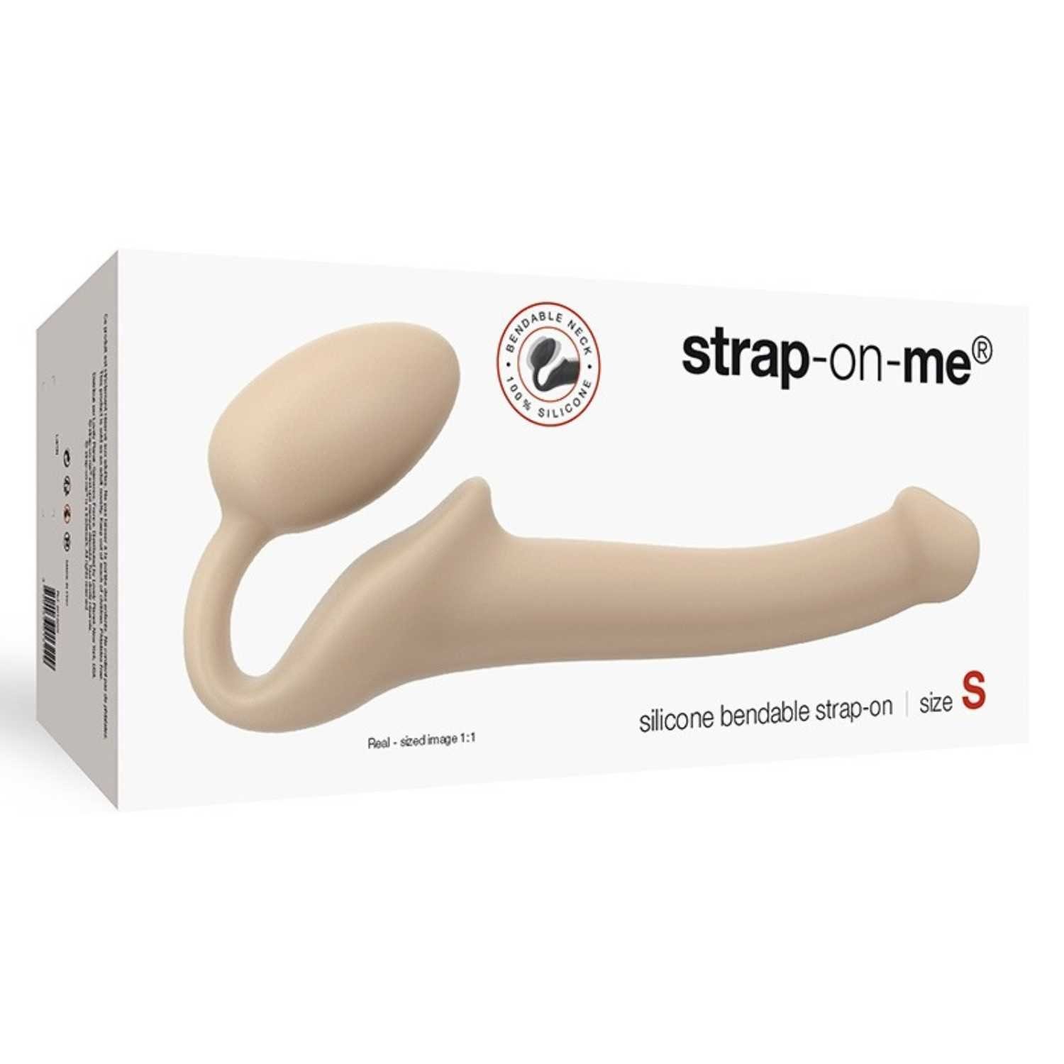 strap-on-me® Strap-on-Dildo Strap-On-Me Strapon Dildo S natur Strapless