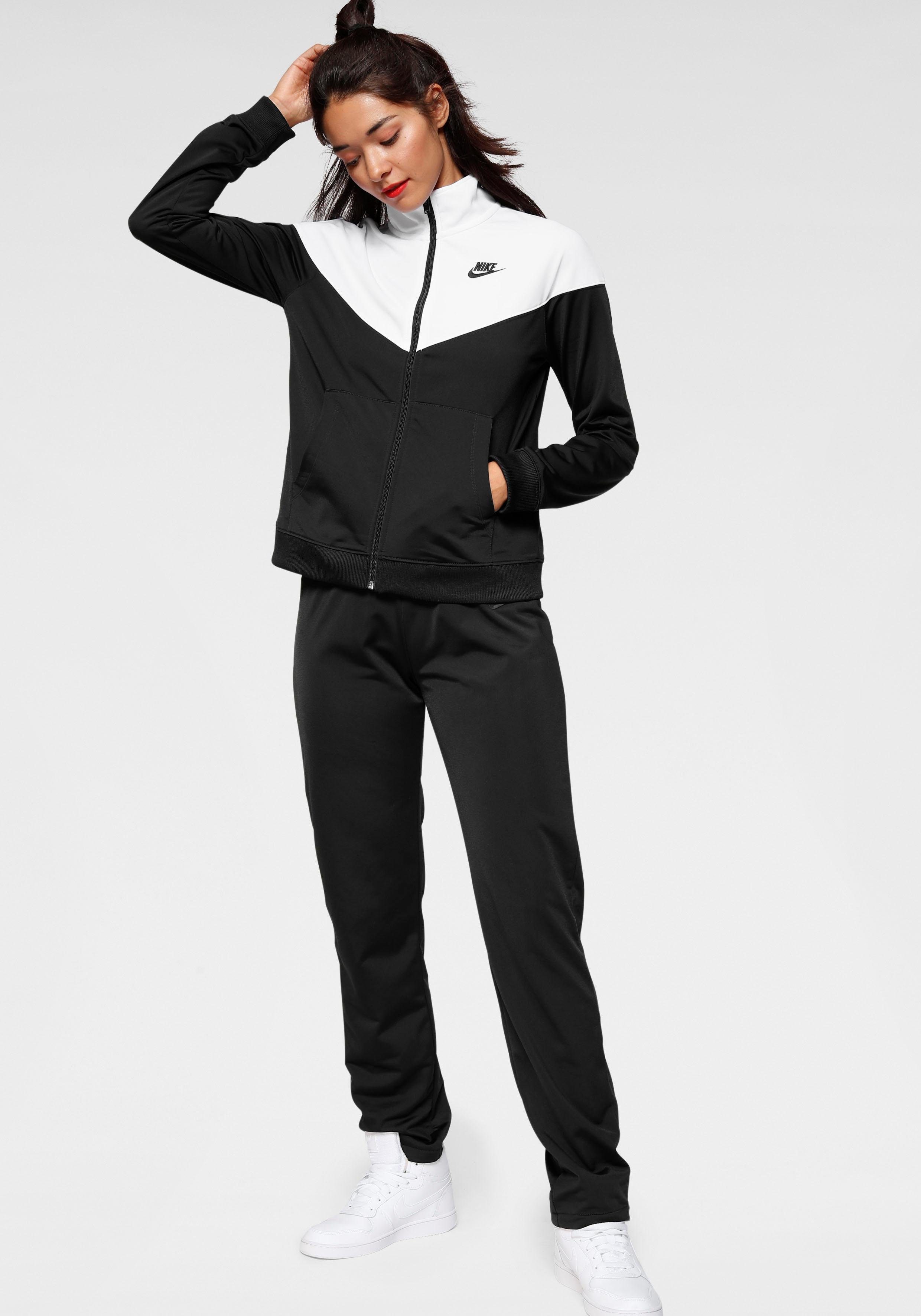 Damen Nike Sportswear Trainingsanzug W NSW TRK SUIT PK rosa, schwarz | 00193146869621 Damen Nike Sportswear Trainingsanzug W NSW TRK SUIT PK rosa, schwarz | 00193146869621