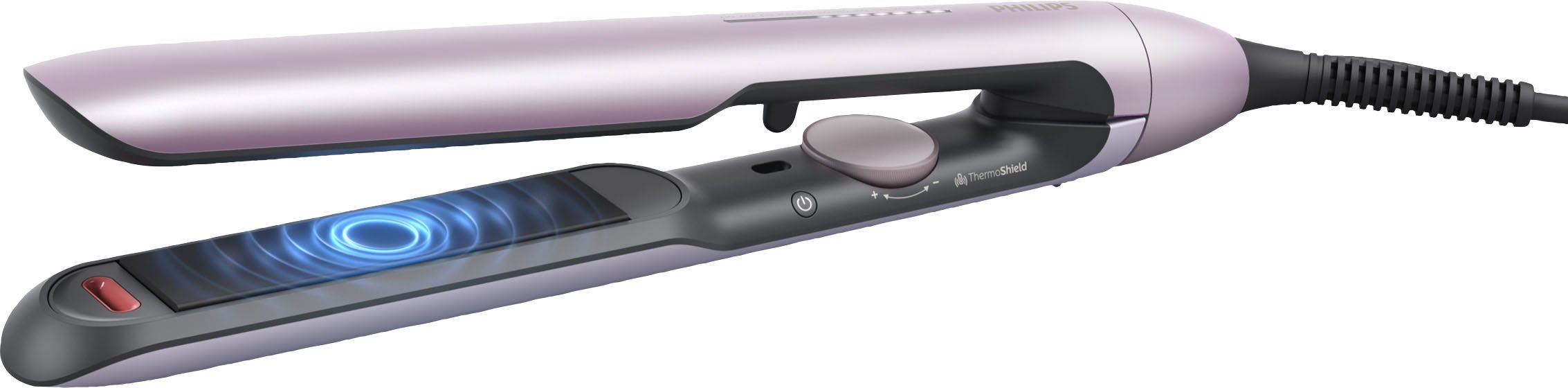 Philips Glätteisen Series 5000 BHS530/00 Keramik-Beschichtung, mit ThermoShield-Technologie, Ionisierungsfunktion, 12 Einstellungen – Bild 2 von 5