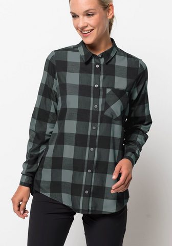 JACK WOLFSKIN Рубашка в клетку »HOLMSTAD SHIRT...