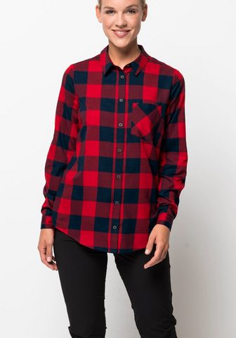 JACK WOLFSKIN Рубашка в клетку »HOLMSTAD SHIRT...