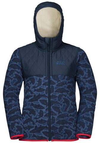 JACK WOLFSKIN Kофта флисовая с капюшоном »NORD...