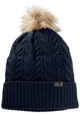 JACK WOLFSKIN Шапка вязаная »NARITA POMPOM шап...