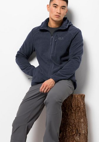 JACK WOLFSKIN Kофта флисовая с капюшоном »SKYW...