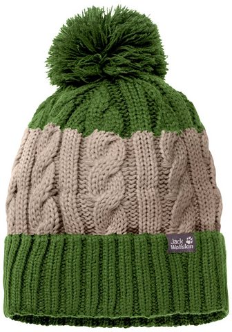JACK WOLFSKIN Шапка »STORMLOCK POMPOM шапка KI...