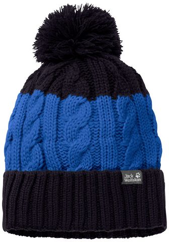 JACK WOLFSKIN Шапка »STORMLOCK POMPOM шапка KI...
