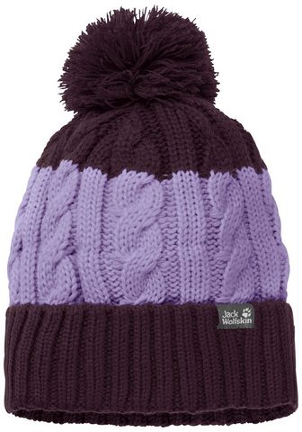 JACK WOLFSKIN Шапка »STORMLOCK POMPOM шапка KI...