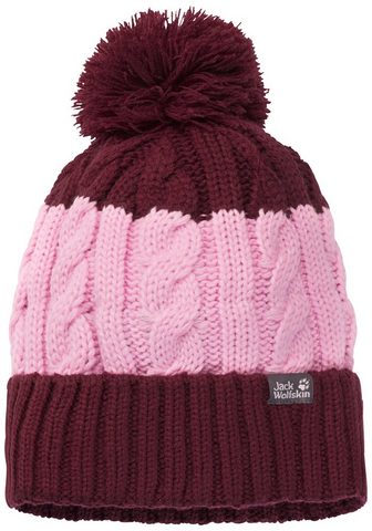 JACK WOLFSKIN Шапка »STORMLOCK POMPOM шапка KI...