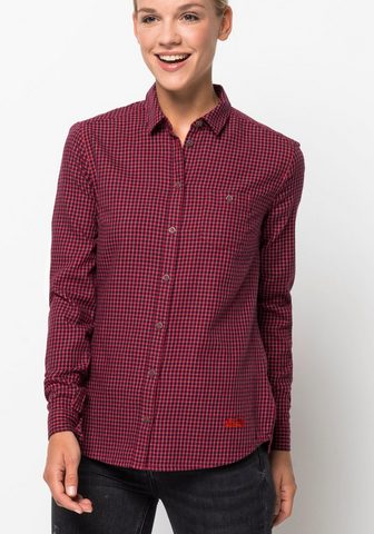 JACK WOLFSKIN Рубашка в клетку »ALIN SHIRT&laq...