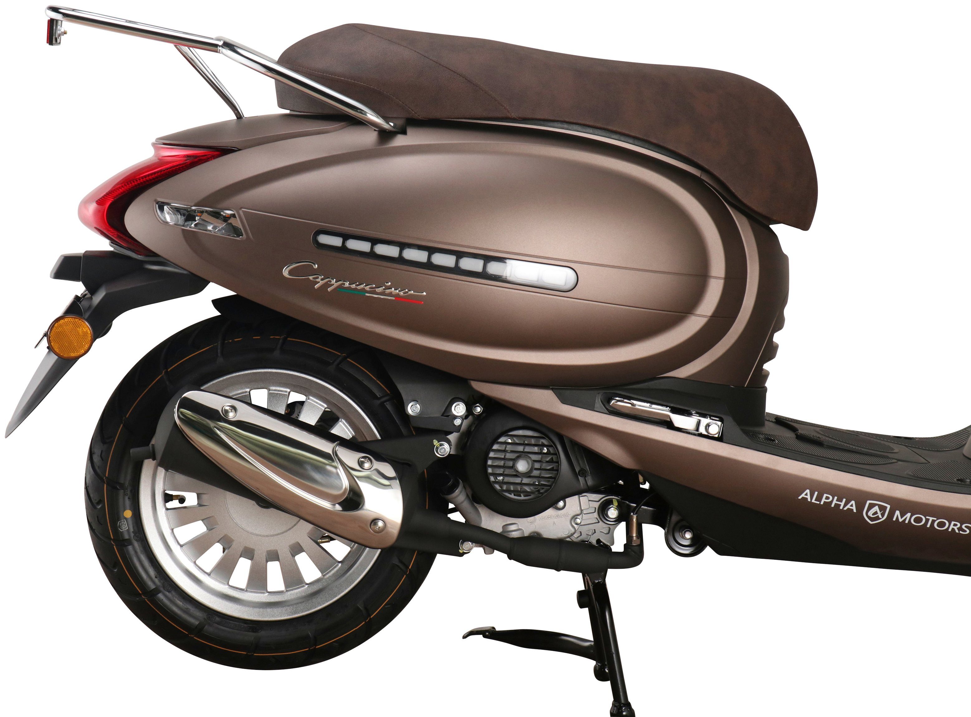 85 Euro ccm, 125 Alpha km/h, 5 Cappucino, Motors Motorroller