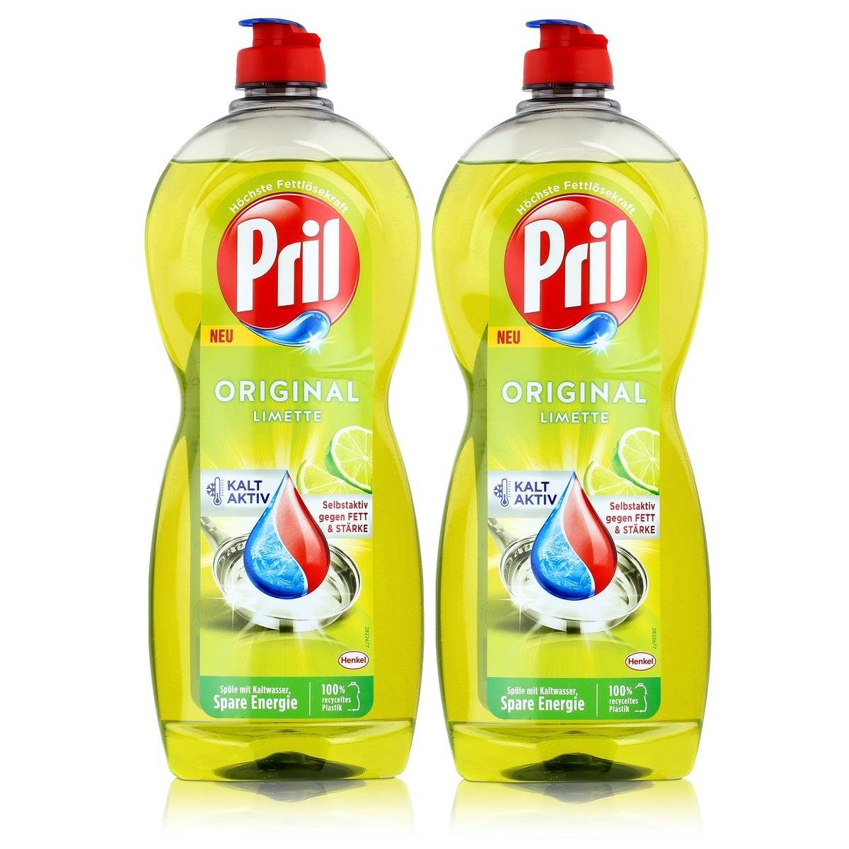 - PRIL Pack) (2er Pril Limette Geschirrspülmittel Hohe 675ml Original Spülmittel Fettlösekraft