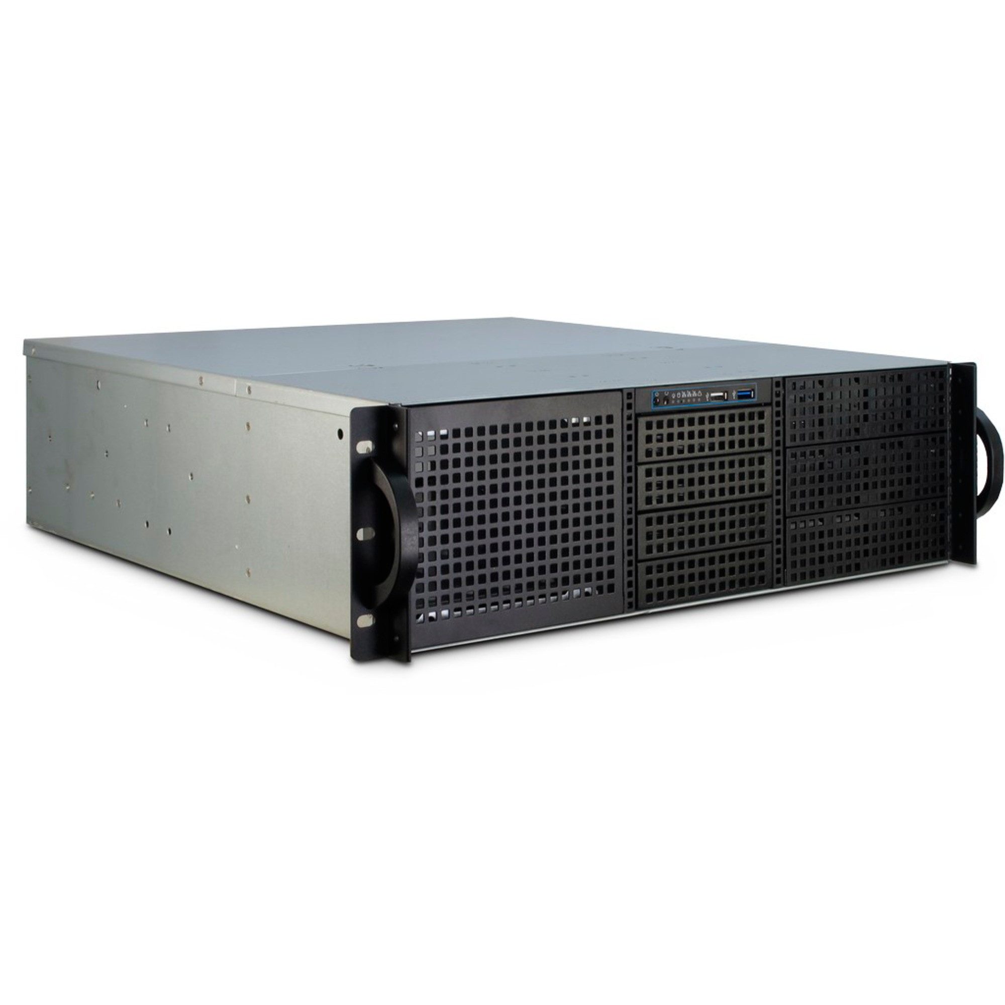 PC-Gehäuse Inter-Tech 3U-30248, Server-Gehäuse, (3