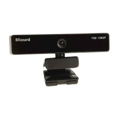 Blizzard Office Blizzard A-330Pro Webcam Full-HD Full HD-Webcam (Full HD, kein NW, Adapterkabel USB-C auf USB-A inklusive)
