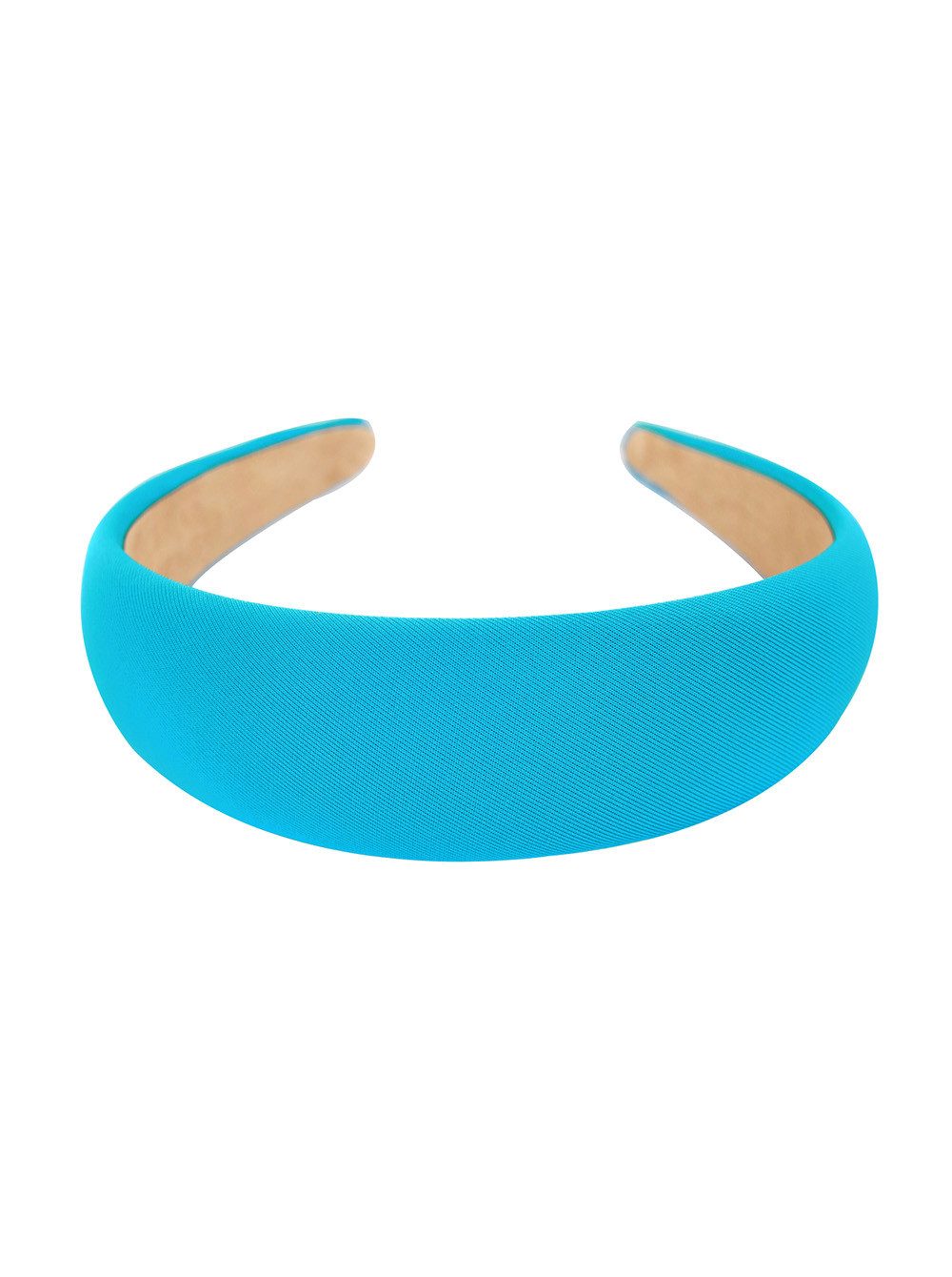 Haarreif Breiter Haarreif mit Stoff gepolstertes Candy Colours