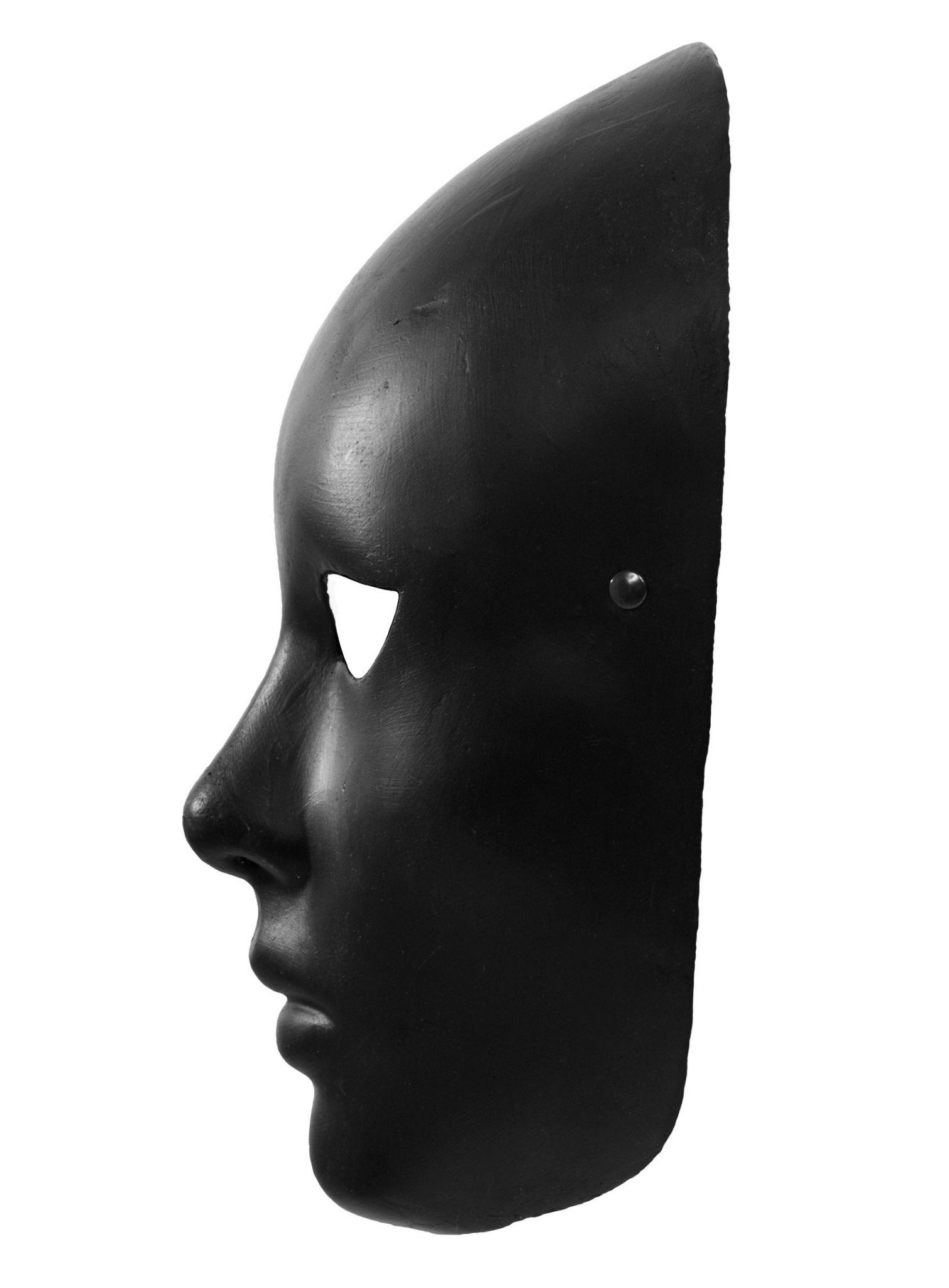Maskworld Verkleidungsmaske Volto nero Femminile, Handgefertigte Maske aus Venedig für Frauen