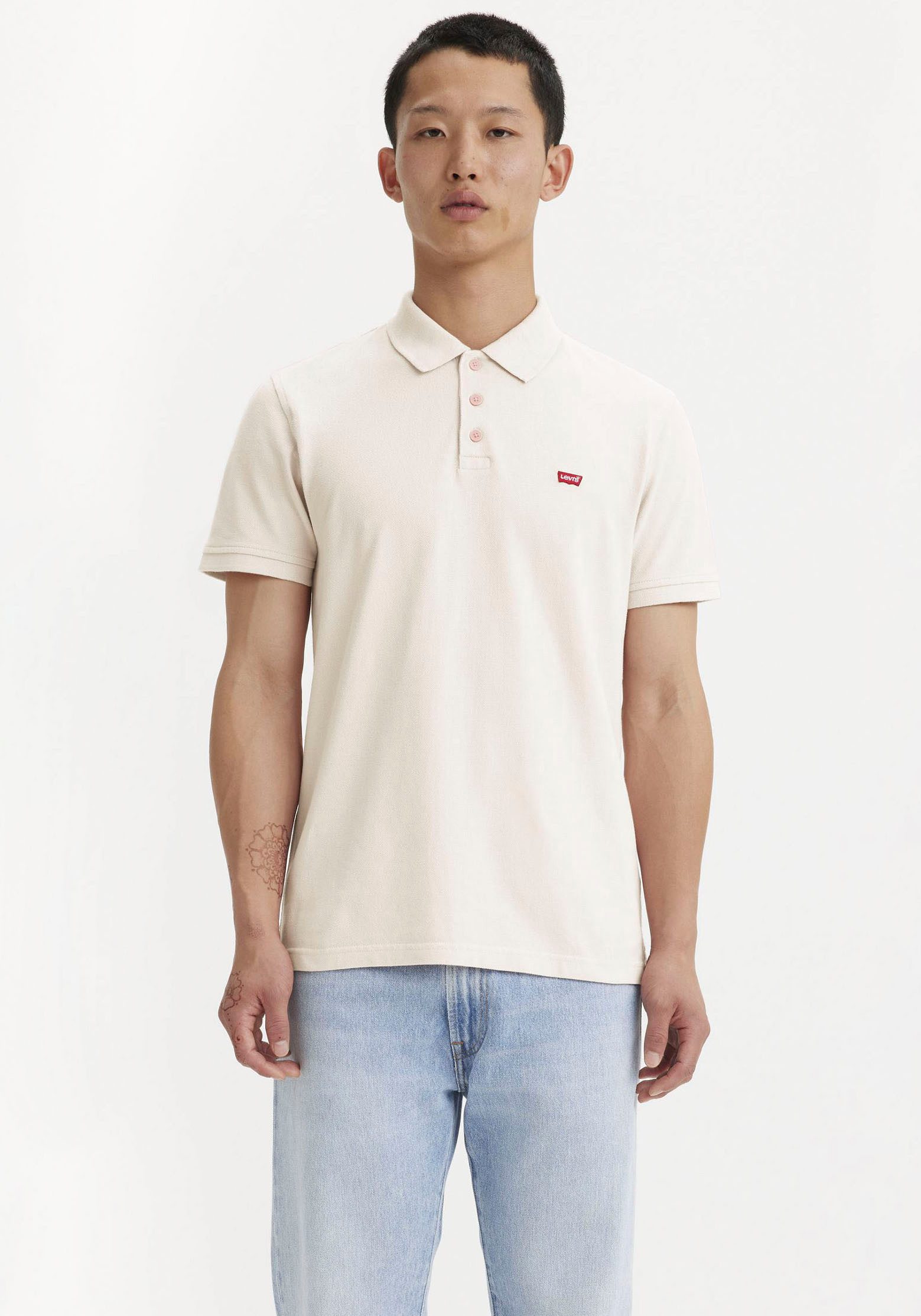 Levi's® Poloshirt LE NEW LEVIS HM POLO mit kleinem Batwing-Logo
