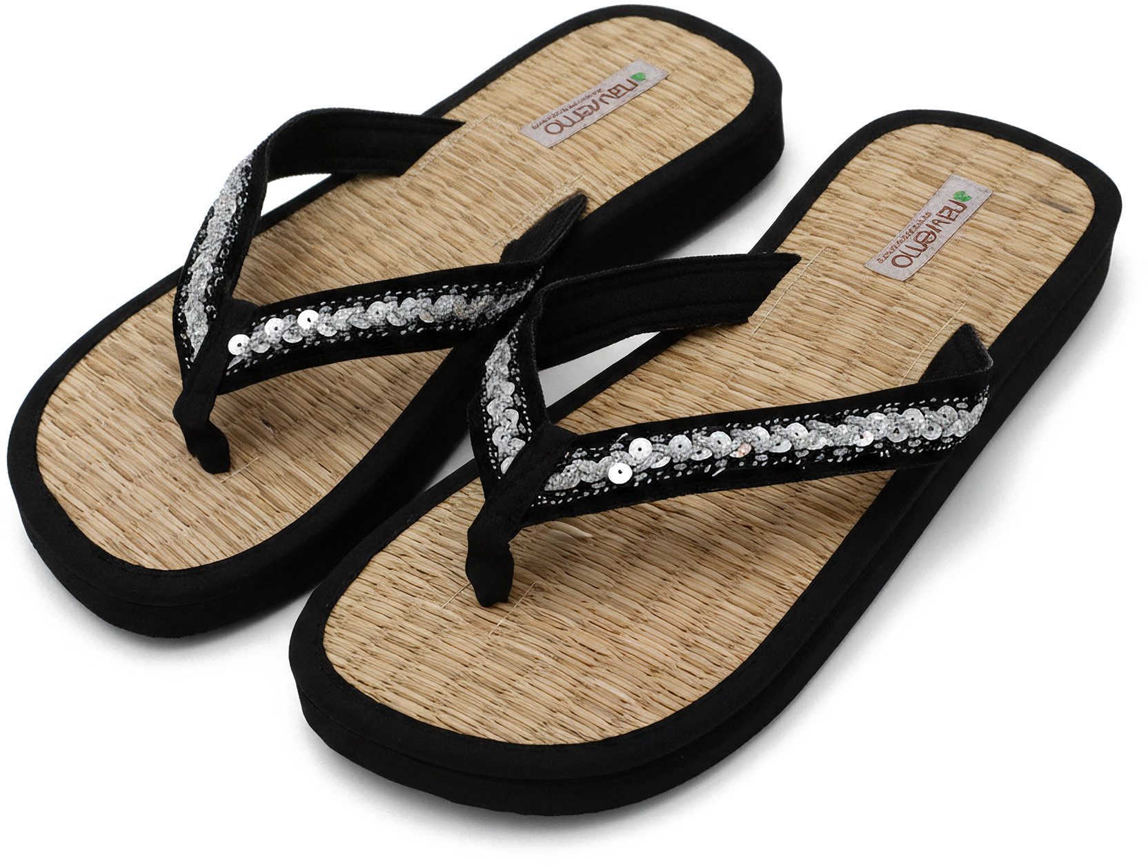 Nawemo Zimtslipper Nawemo "Ying", silber Slipper
