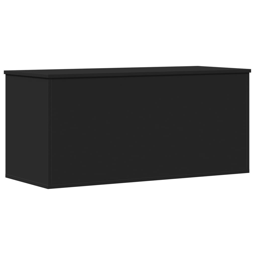 vidaXL Aufbewahrungsbox Truhe Schwarz 100x42x46 cm günstig online kaufen