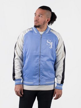 Sean John Collegejacke Sean John Monogram Logo Satin Souvenir Jacket