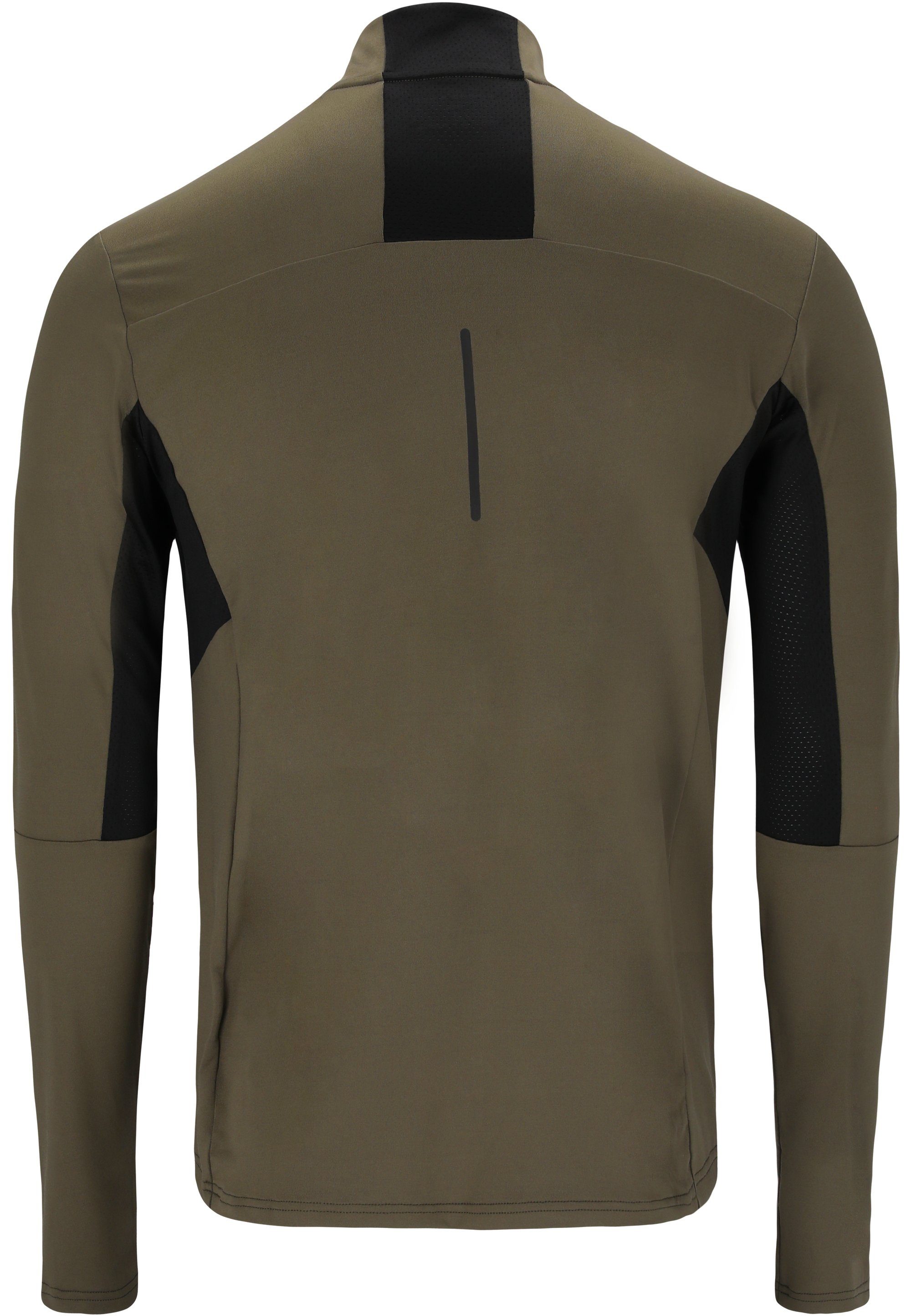 Sportausstattung hochwertiger braun Langarmshirt mit ENDURANCE LANBARK (1-tlg)