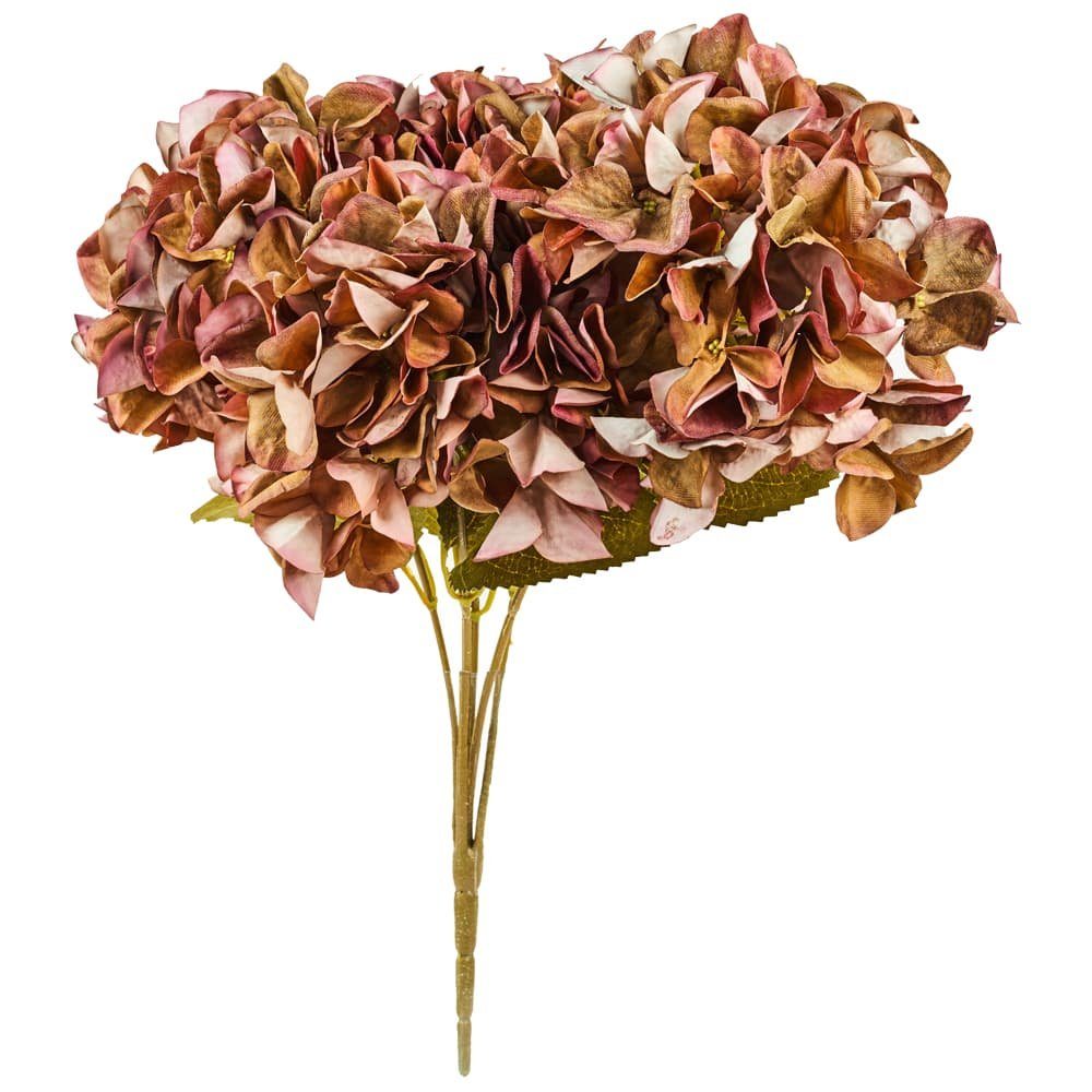 Kunstblume Hortensien Blüten Kunstblumen 1 Bund günstig online kaufen