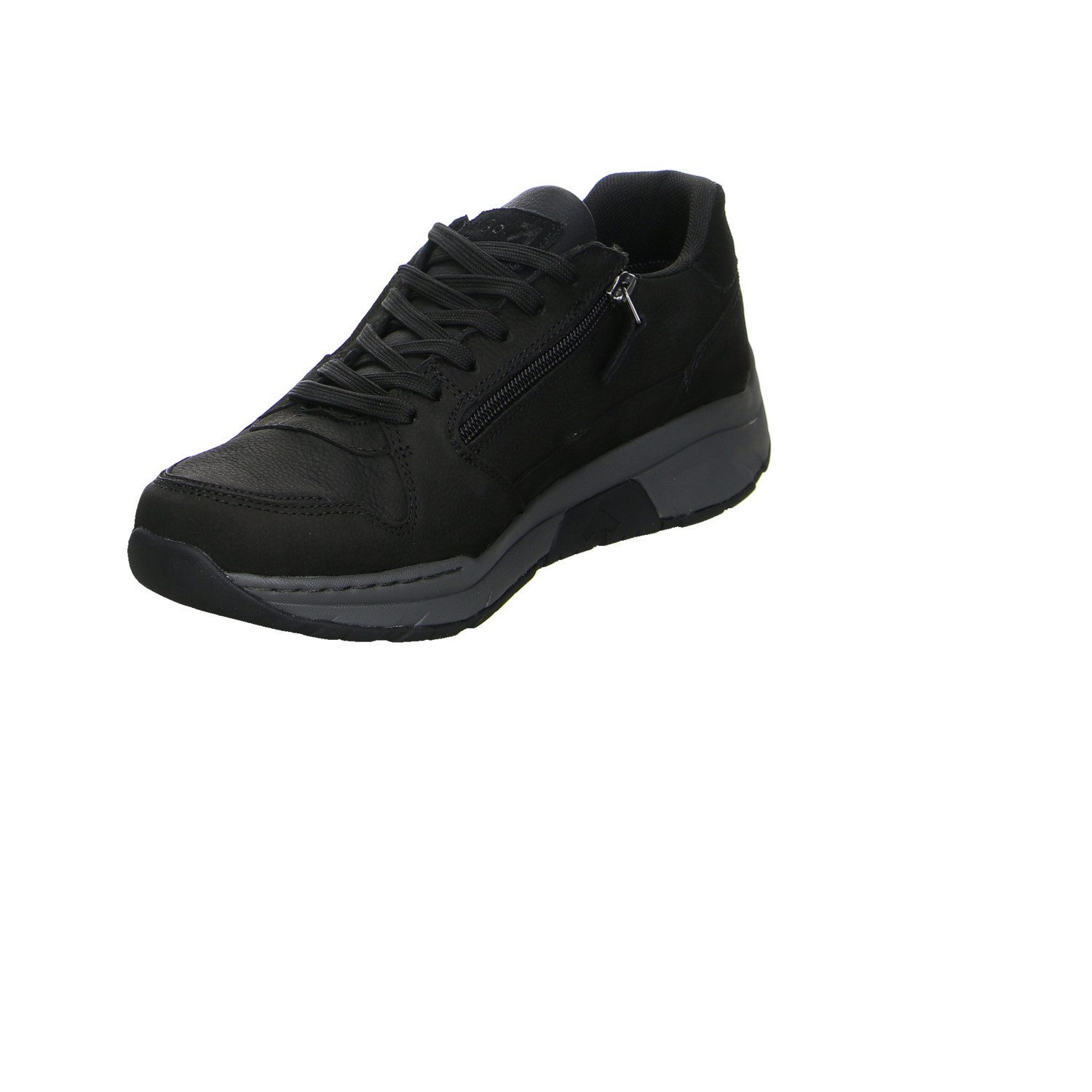Josef Seibel Seibel Mitchell 50 Nubuk Comfortschuhe schwarz Schnürschuh – Bild 4 von 5