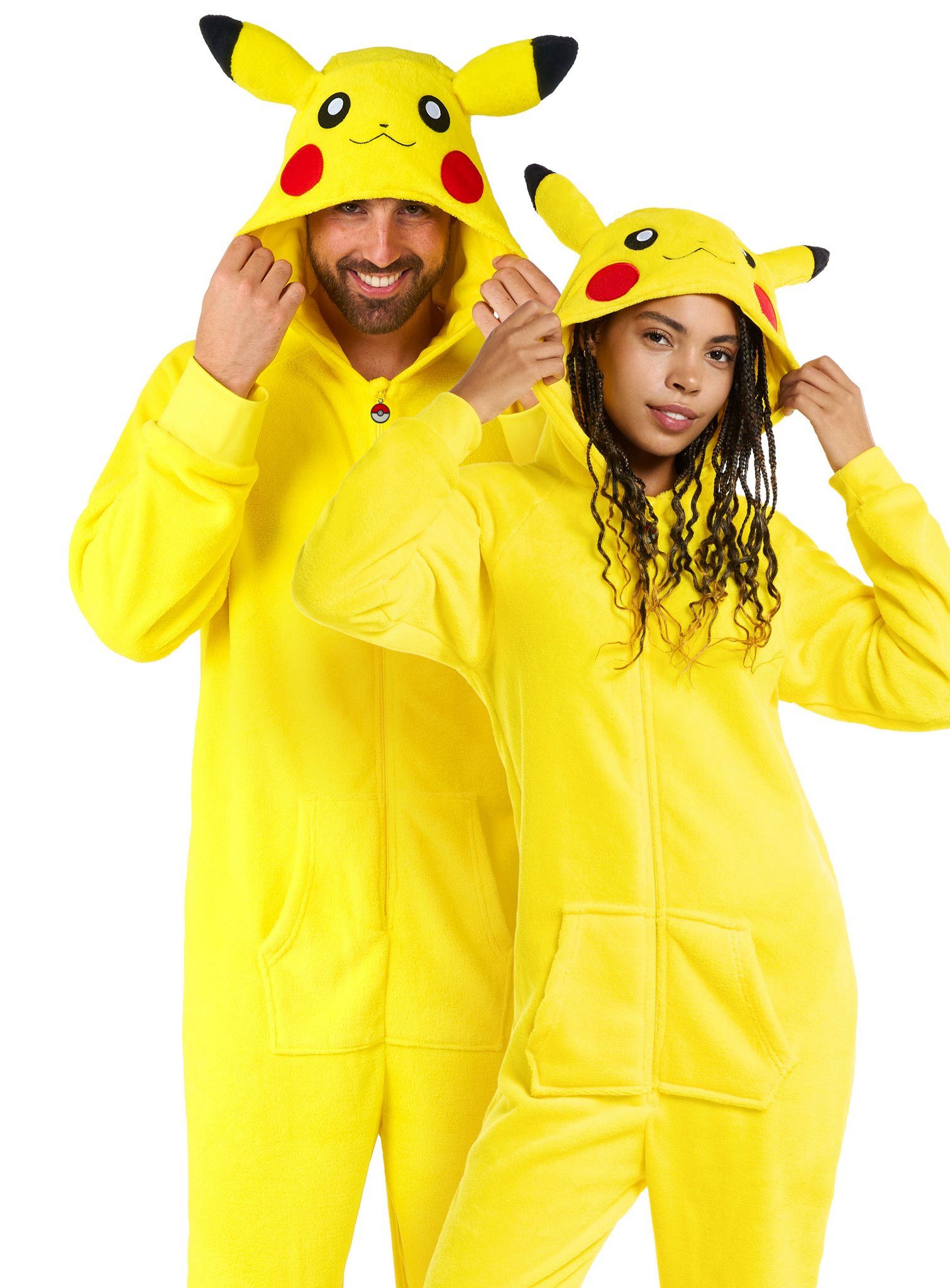 Opposuits Kostüm Pikachu Onesie Kostüm Overall Faschingskostüm, Ein supersüßer Einteiler vom Typ Elektro!