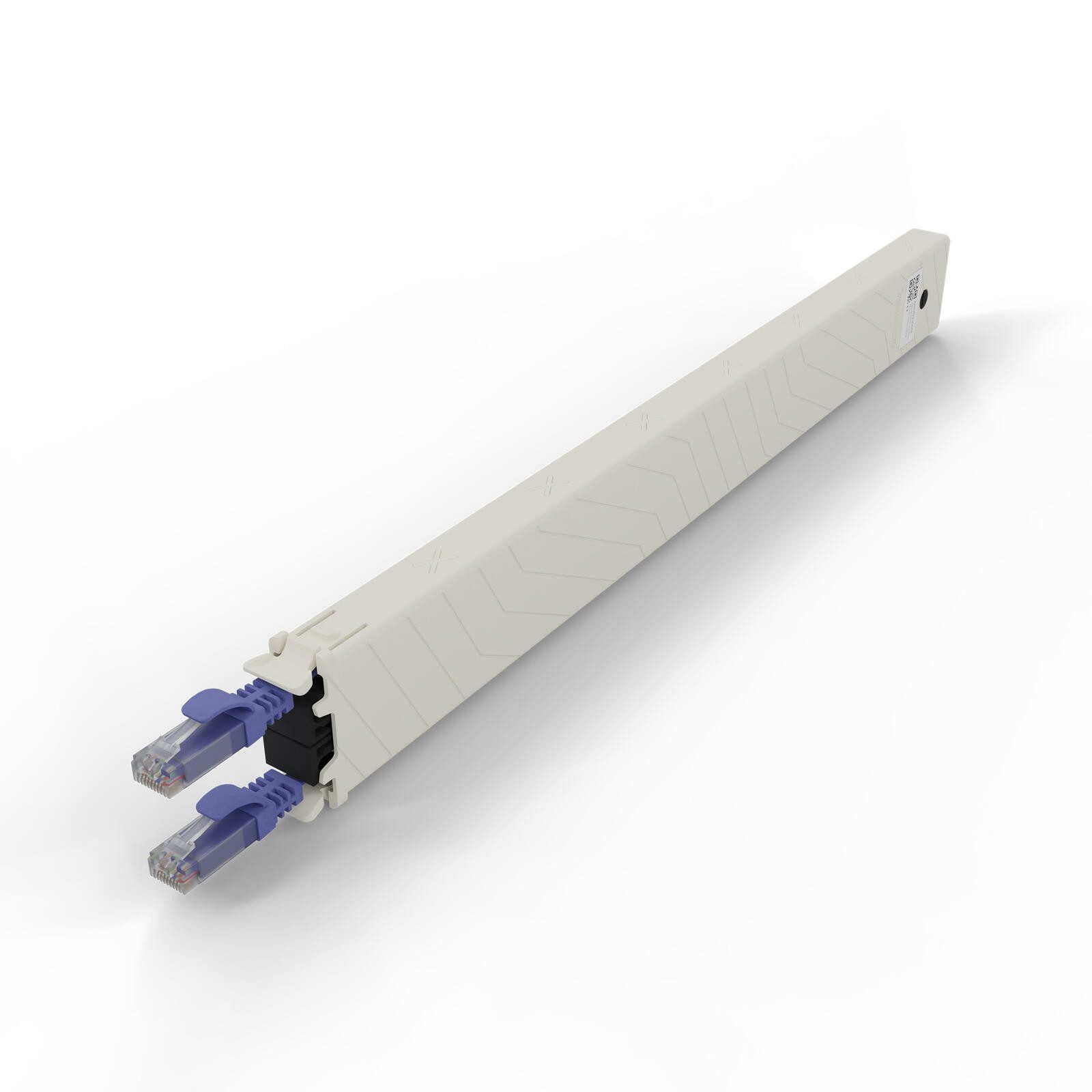 PATCHBOX Netzwerkschrank patchbox.one / Cassette / 8RU / UTP / Violet