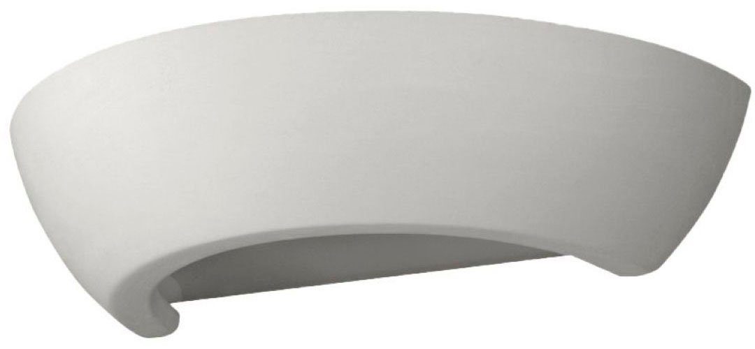 SOLLUX lighting Wandleuchte OSKAR, ohne Leuchtmittel, Das Oberteil scheint
