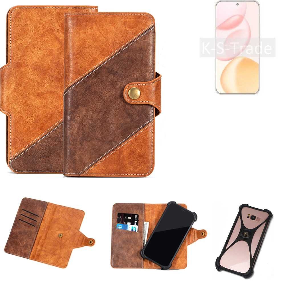K-S-Trade Handyhülle für Honor 400, Handyhülle Schutzhülle Bookstyle Case Wallet-Case Cover