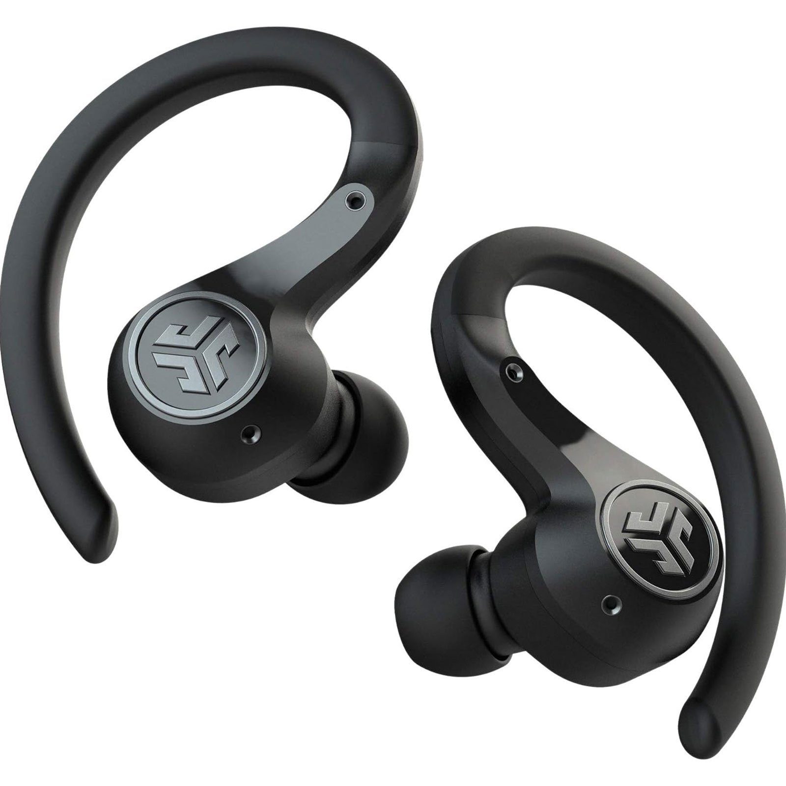 ANC Air Sport Epic USB-Ladegehäuse) mit Earbuds TWS, Wireless, Jlab (True In-Ear-Kopfhörer Ohrbügel,