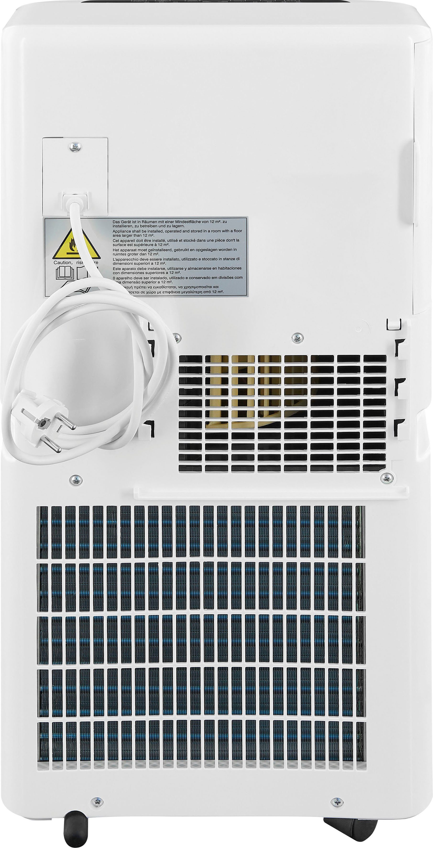 CM 20 geeignet m² Ventilation, we, Entfeuchtung für 30752 - exquisit 3-in-1-Klimagerät Luftkühlung Räume -
