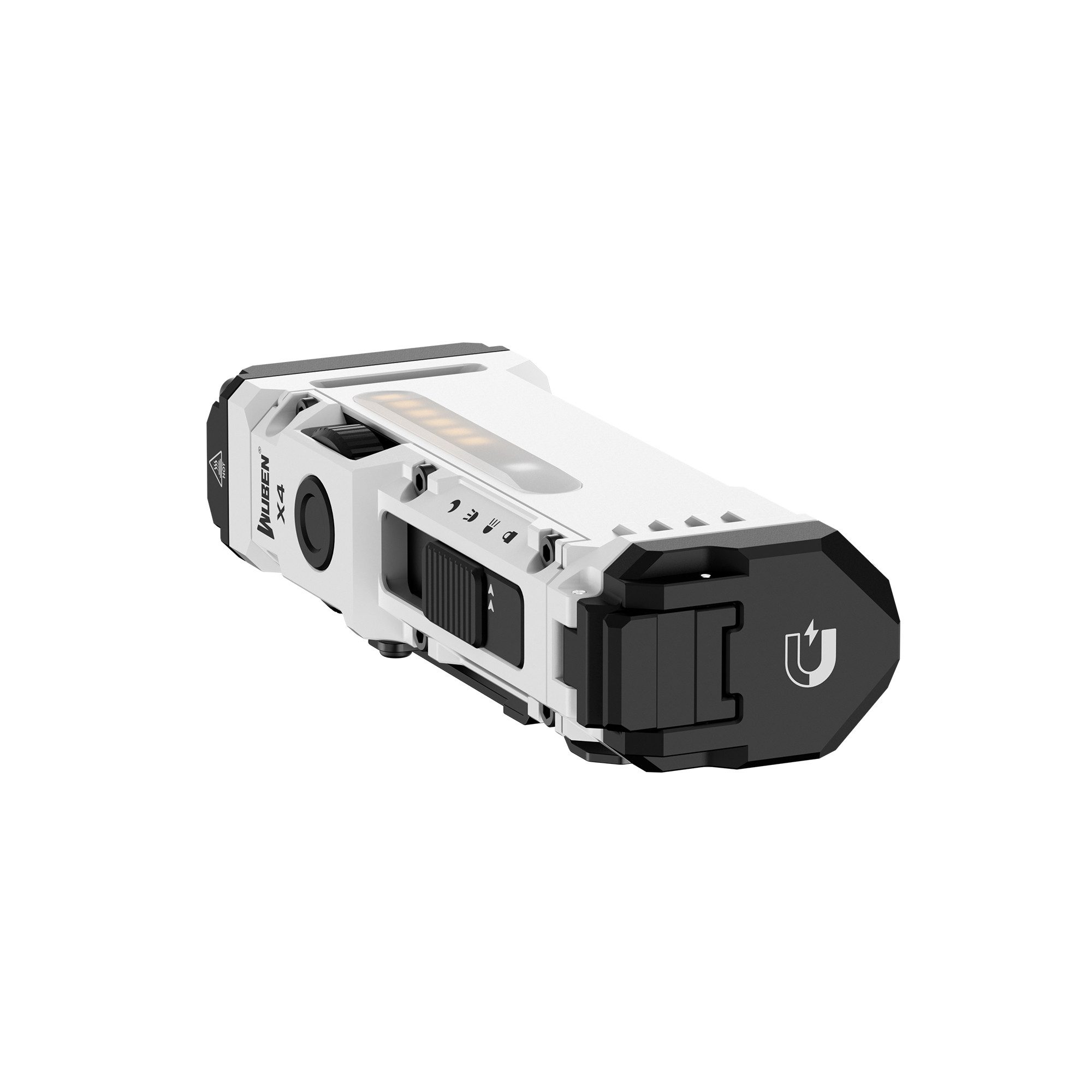 Wuben Taschenlampe WUBEN X4 Mini LED-Taschenlampe, 1500 Lumen, RGB, IP65, aufladbar