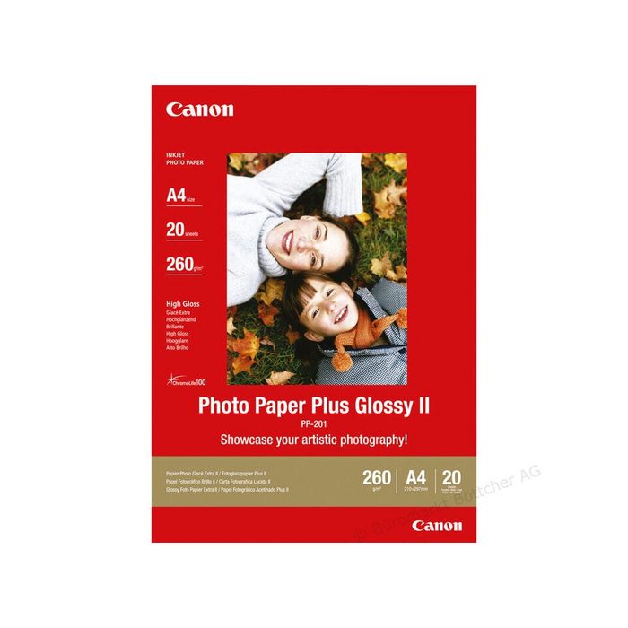 Canon Etikettenpapier Canon Plus II PP-201